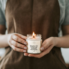 Load image into Gallery viewer, Thanks For Being My Unpaid Therapist Candle, Gift For Friend