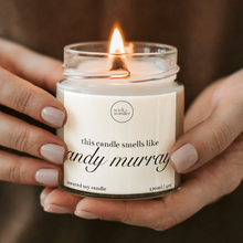 Load image into Gallery viewer, Andy Murray Candle, Funny Tennis Gifts