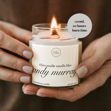 Load image into Gallery viewer, Andy Murray Candle, Funny Tennis Gifts