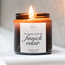 Load image into Gallery viewer, Finnick Odair Candle, Hunger Games Gifts