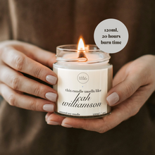 Load image into Gallery viewer, Smells Like Leah Williamson Candle, Women's Football Gifts
