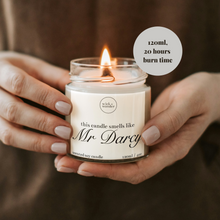 Load image into Gallery viewer, Mr Darcy Candle, Bookish Gifts