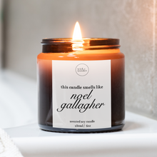 Load image into Gallery viewer, Smells Like Noel Gallagher Candle, Oasis Gifts