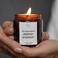 Load image into Gallery viewer, Aaron Warner Candle, Shatter Me Gifts