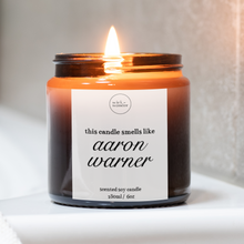 Load image into Gallery viewer, Aaron Warner Candle, Shatter Me Gifts
