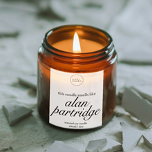 Load image into Gallery viewer, Alan Partridge Candle, Steeve Coogan Gifts