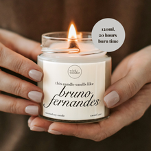 Load image into Gallery viewer, Bruno Fernandes Candle, Man United Gifts