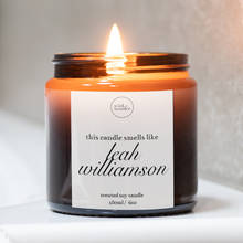 Load image into Gallery viewer, Smells Like Leah Williamson Candle, Women's Football Gifts