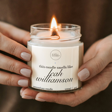 Load image into Gallery viewer, Smells Like Leah Williamson Candle, Women's Football Gifts