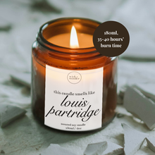 Load image into Gallery viewer, Louis Partridge Candle, House Of Guinness Gifts