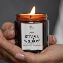 Load image into Gallery viewer, Strava Wanker Candle, Funny Running Gift
