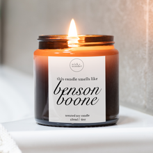 Load image into Gallery viewer, Benson Boone Candle, Music Lover Gift