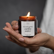 Load image into Gallery viewer, Smells Like Carlos Sainz Candle, Formula One Gifts