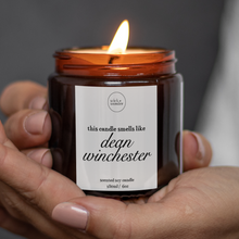 Load image into Gallery viewer, Dean Winchester Candle, Supernatural Gifts