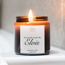 Load image into Gallery viewer, Smells Like Elvis Presley Candle, Celebrity Candles