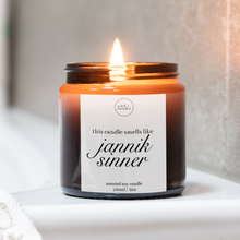 Load image into Gallery viewer, Jannik Sinner Candle, Funny Tennis Gifts