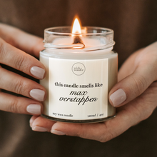 Load image into Gallery viewer, Smells Like Max Verstappen Candle, Formula One Gifts