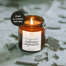 Load image into Gallery viewer, Smells Like Sabrina Carpenter Candle, Celebrity Candles