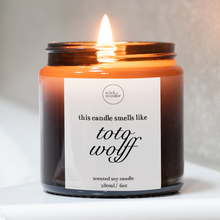 Load image into Gallery viewer, Smells Like Toto Wolff Candle, Formula One Gifts