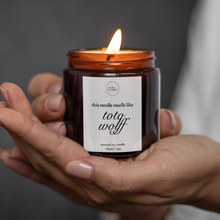 Load image into Gallery viewer, Smells Like Toto Wolff Candle, Formula One Gifts