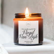 Load image into Gallery viewer, Virgil Van Dijk Candle, Funny Football Gifts