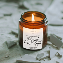 Load image into Gallery viewer, Virgil Van Dijk Candle, Funny Football Gifts