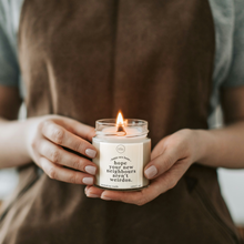 Load image into Gallery viewer, Hope Your New Neighbours Aren't Weirdos Candle, Funny New Home Gift
