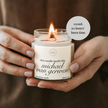 Load image into Gallery viewer, Michael van Gerwen Candle, Funny Darts Gifts
