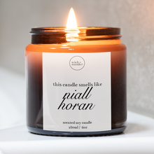 Load image into Gallery viewer, Niall Horan Candle, One Direction Gift
