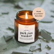 Load image into Gallery viewer, Park Run Wanker Candle, Park Run Gift
