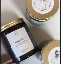 Load and play video in Gallery viewer, 'Pumpkin' Candle – Limited Edition
