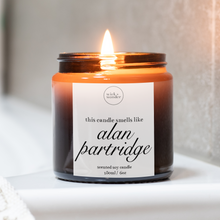 Load image into Gallery viewer, Alan Partridge Candle, Steeve Coogan Gifts
