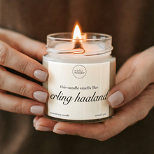 Load image into Gallery viewer, Erling Haaland Gift Candle, Man City Gifts
