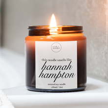 Load image into Gallery viewer, Hannah Hampton Candle, Women's Football Gifts
