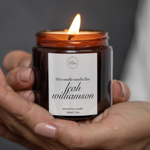 Load image into Gallery viewer, Smells Like Leah Williamson Candle, Women's Football Gifts

