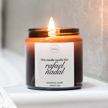 Load image into Gallery viewer, Rafael Nadal Candle, Tennis Gifts
