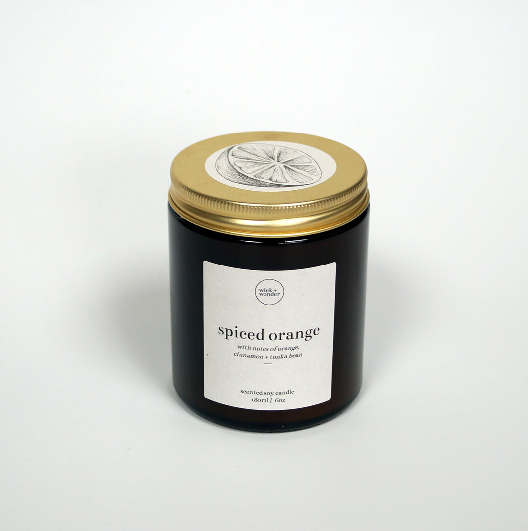 'Spiced Orange' Christmas Candle