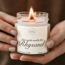 Load image into Gallery viewer, Rhysand Candle, ACOTAR Gifts
