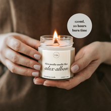 Load image into Gallery viewer, Alex Albon Candle, Formula One Gifts
