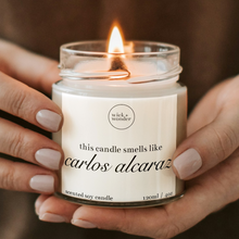 Load image into Gallery viewer, Carlos Alcaraz Gift Candle, Funny Tennis Gifts
