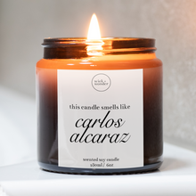 Load image into Gallery viewer, Carlos Alcaraz Gift Candle, Funny Tennis Gifts
