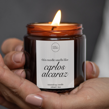 Load image into Gallery viewer, Carlos Alcaraz Gift Candle, Funny Tennis Gifts
