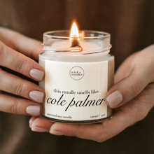 Load image into Gallery viewer, Smells Like Cole Palmer Candle, Football Gifts
