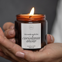 Load image into Gallery viewer, Coriolanus Snow Candle, Hunger Games Gifts
