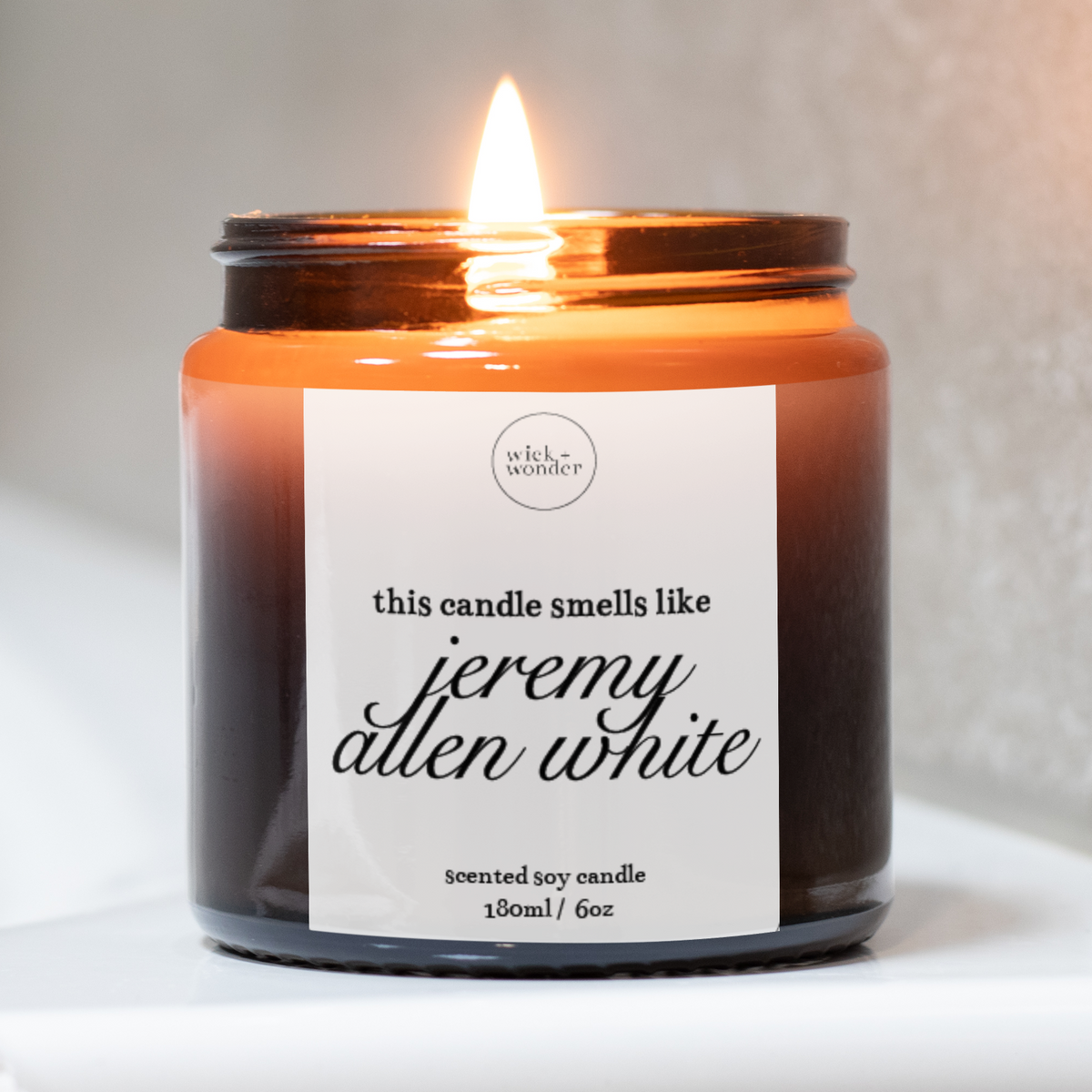 Jeremy Gift Smells Like Jeremy Allen White Candle, The Bear Gifts – wick + wonder