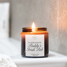 Load image into Gallery viewer, Paddy's Irish Pub Candle, Always Sunny In Philadelphia Gifts
