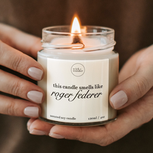 Load image into Gallery viewer, Roger Federer Candle, Funny Tennis Gifts
