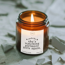 Load image into Gallery viewer, Watching Gilmore Girls Again Candle, Autumn Gifts
