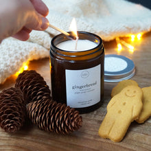 Load image into Gallery viewer, &#39;Gingerbread&#39; Christmas Candle

