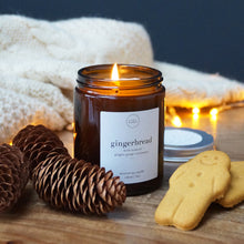 Load image into Gallery viewer, &#39;Gingerbread&#39; Christmas Candle
